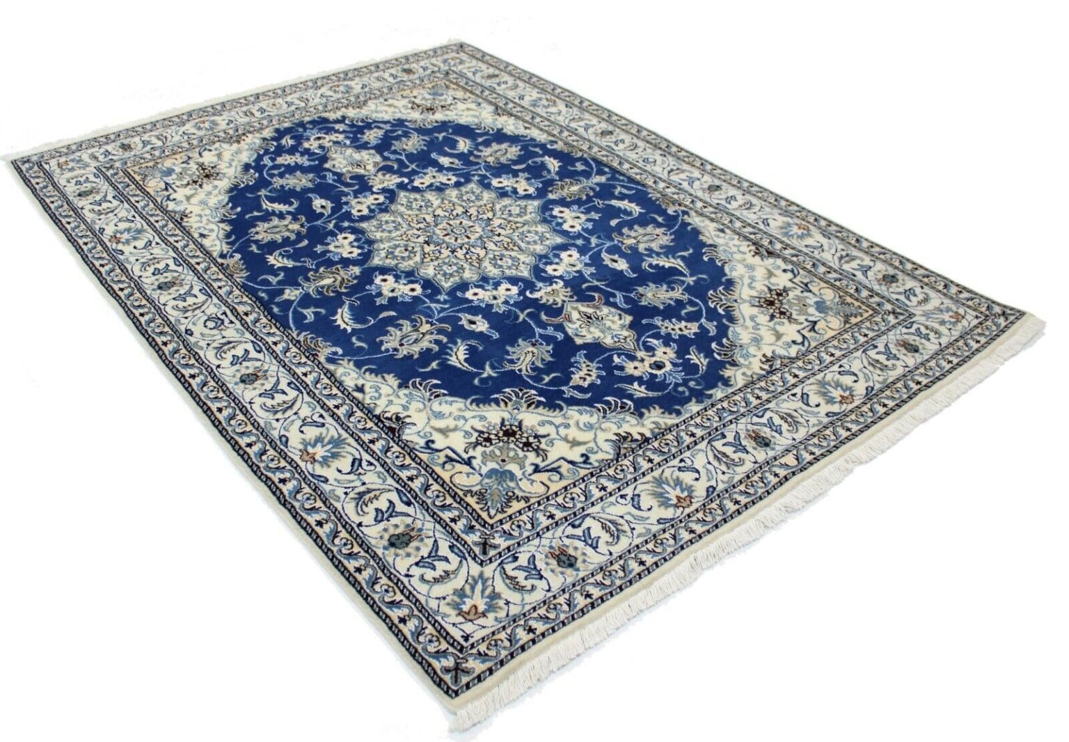 Persian Rug Nain 237 x 170 cm Wool Hand-knotted