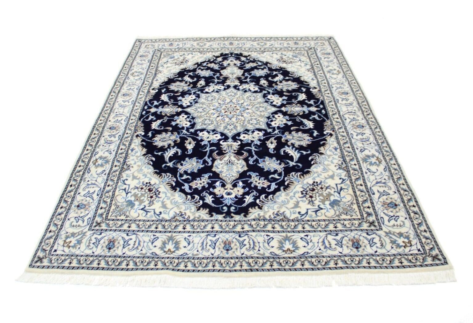 Persian Rug Nain 240 x 169 cm Wool Hand-knotted