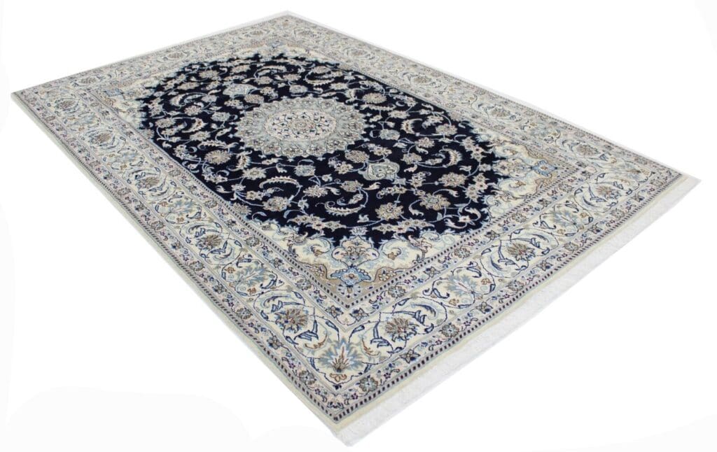 original-perserteppich-nain-kashmari-292x194-cm-handgeknupft-3 Persian Rug Nain 292 x 194 cm Wool Hand-knotted
