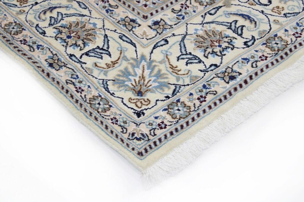 original-perserteppich-nain-kashmari-292x194-cm-handgeknupft-4 Persian Rug Nain 292 x 194 cm Wool Hand-knotted