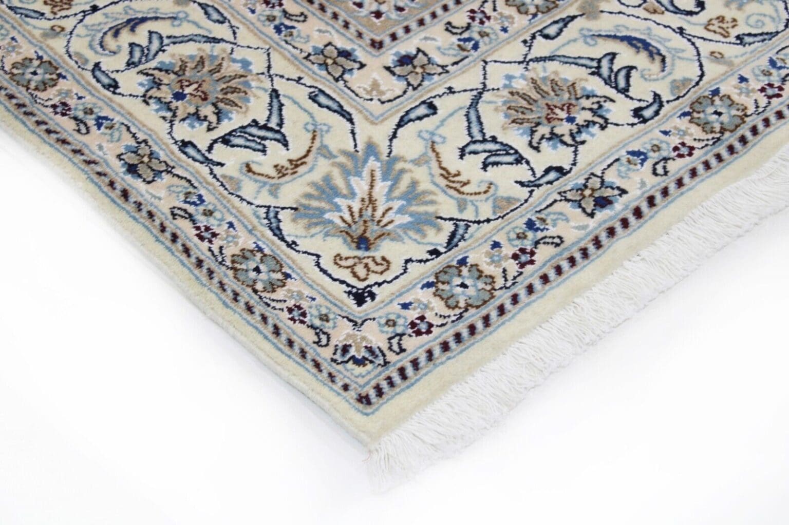 original-perserteppich-nain-kashmari-292x194-cm-handgeknupft-4 Persian Rug Nain 292 x 194 cm Wool Hand-knotted