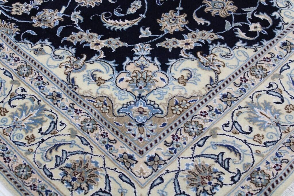 original-perserteppich-nain-kashmari-292x194-cm-handgeknupft-5 Persian Rug Nain 292 x 194 cm Wool Hand-knotted