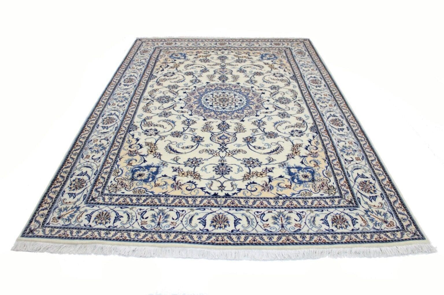 original-perserteppich-nain-297x200-cm-top-zustand-handgeknupft-9 Persian Rug Nain 297 x 200 cm Wool Hand-knotted