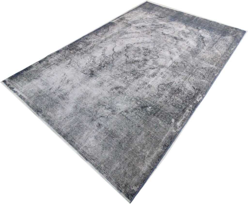 vintage-perserteppich-blau-298x196-cm-100-handgeknupft-nr-1866-1 Persian Rug 298 x 196 cm Wool Hand-knotted