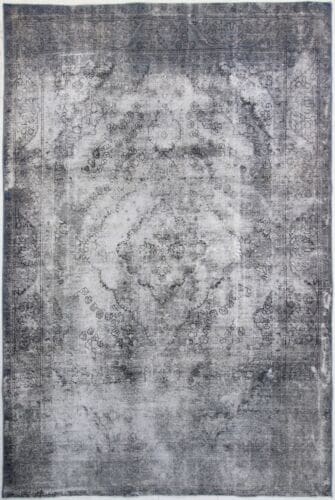 vintage-perserteppich-blau-298x196-cm-100-handgeknupft-nr-1866-6 Persian Rug 298 x 196 cm Wool Hand-knotted