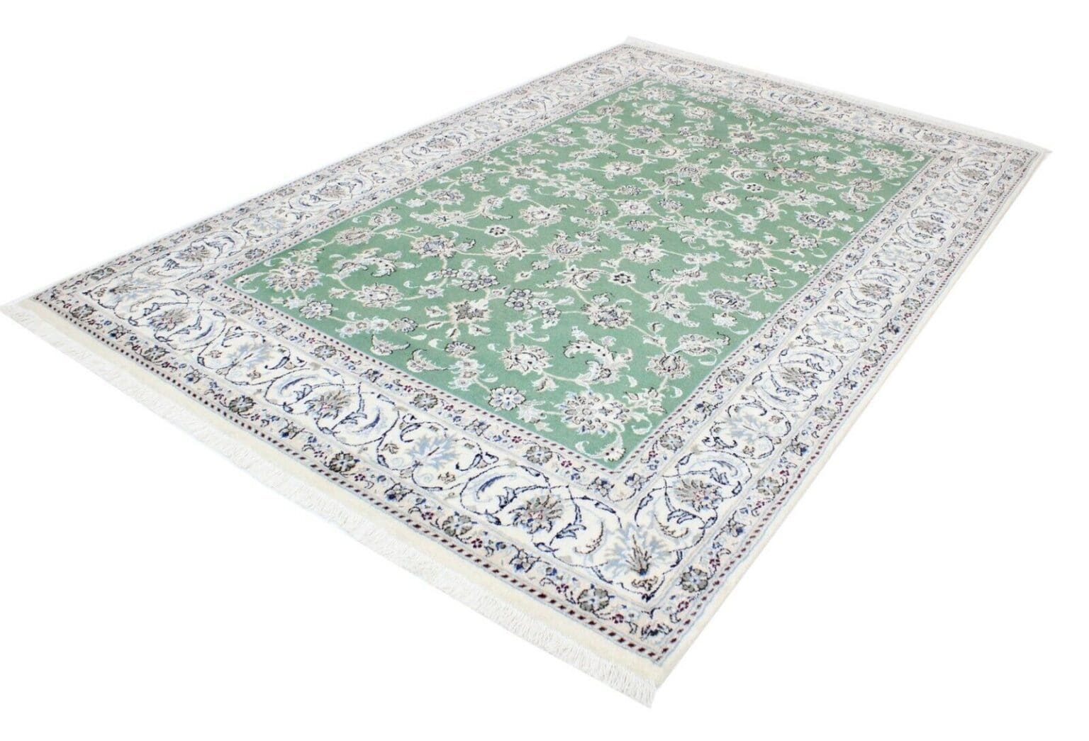 Persian Rug Nain 299 x 197 cm Wool Hand-knotted
