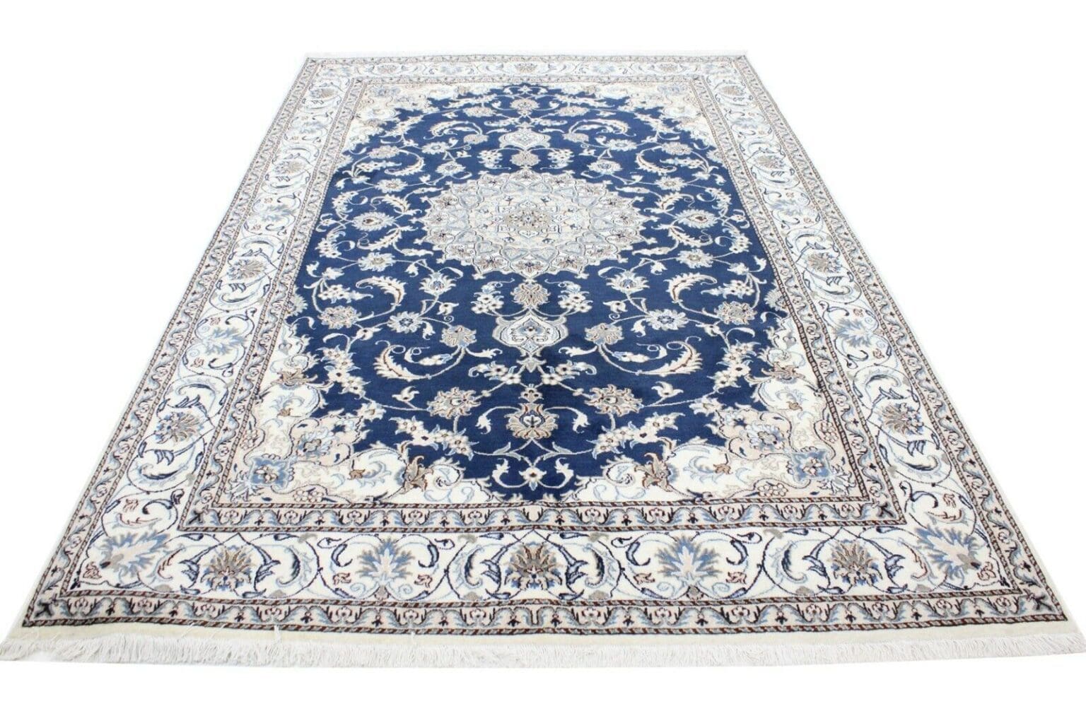 original-perserteppich-nain-300x200-cm-top-zustand-handgeknupft-2 Persian Rug Nain 300 x 200 cm Wool Hand-knotted