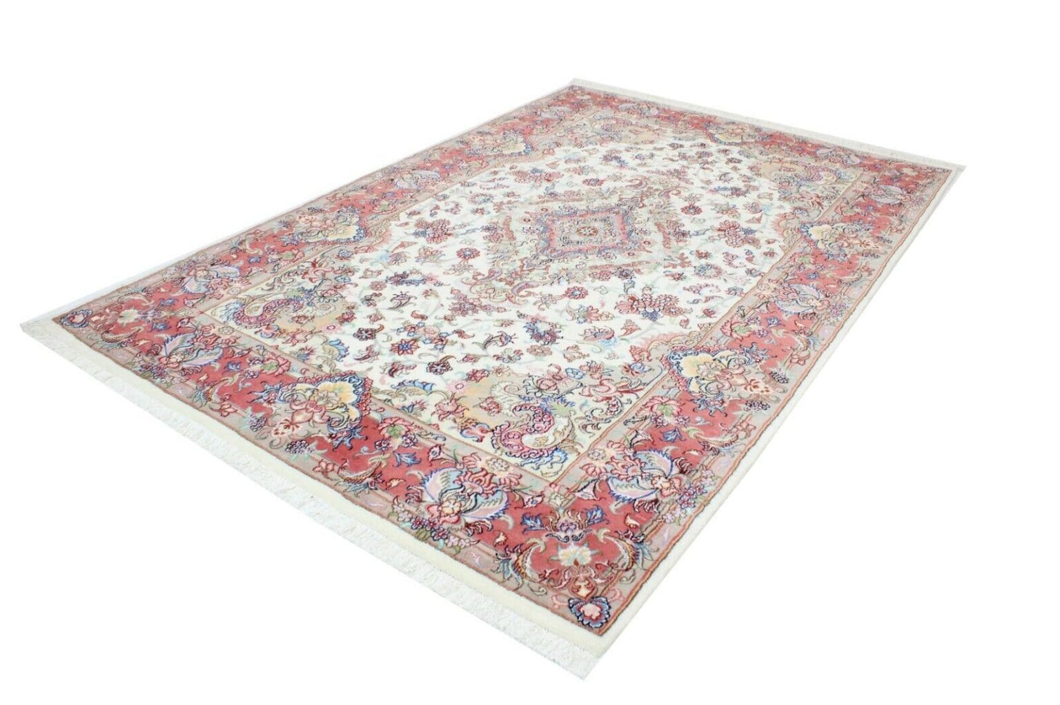 Persian Rug Tabriz 300 x 200 cm Wool Hand-knotted