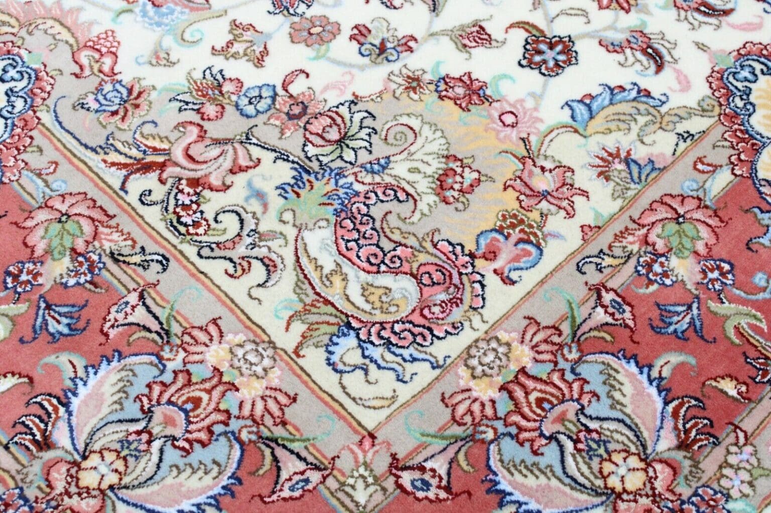 Persian Rug Tabriz 300 x 200 cm Wool Hand-knotted
