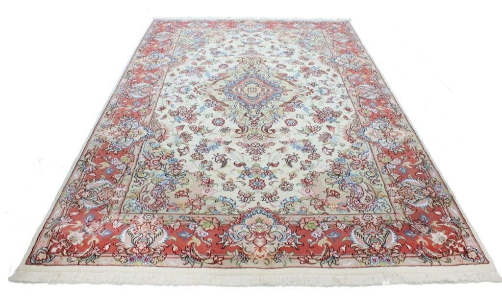 Persian Rug Tabriz 308 x 196 cm Wool Hand-knotted