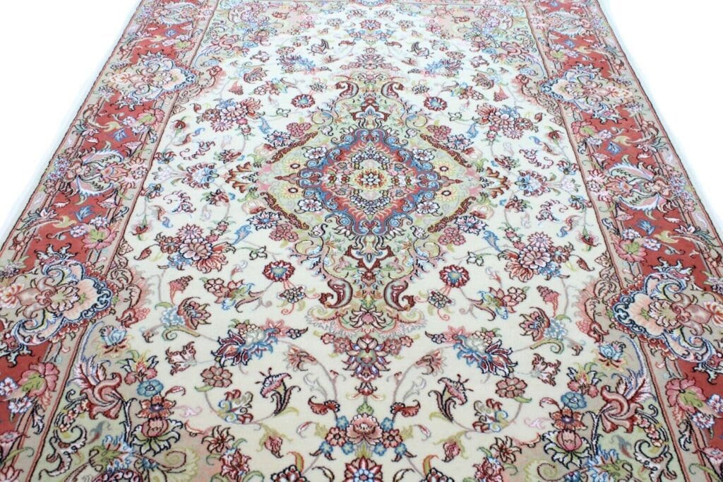 Persian Rug Tabriz 308 x 196 cm Wool Hand-knotted
