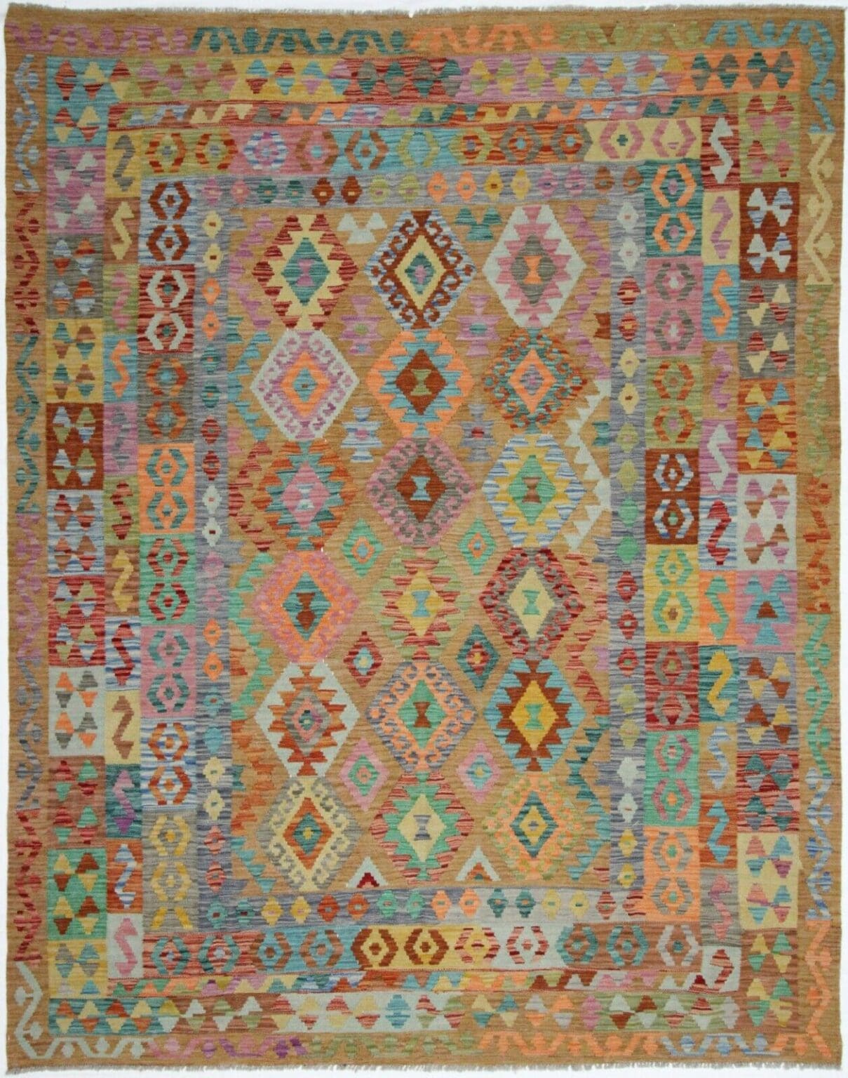original-handgewebter-perserteppich-260x202-cm-handgeknupft Oriental Rug 260x202 cm Wool Hand-woven