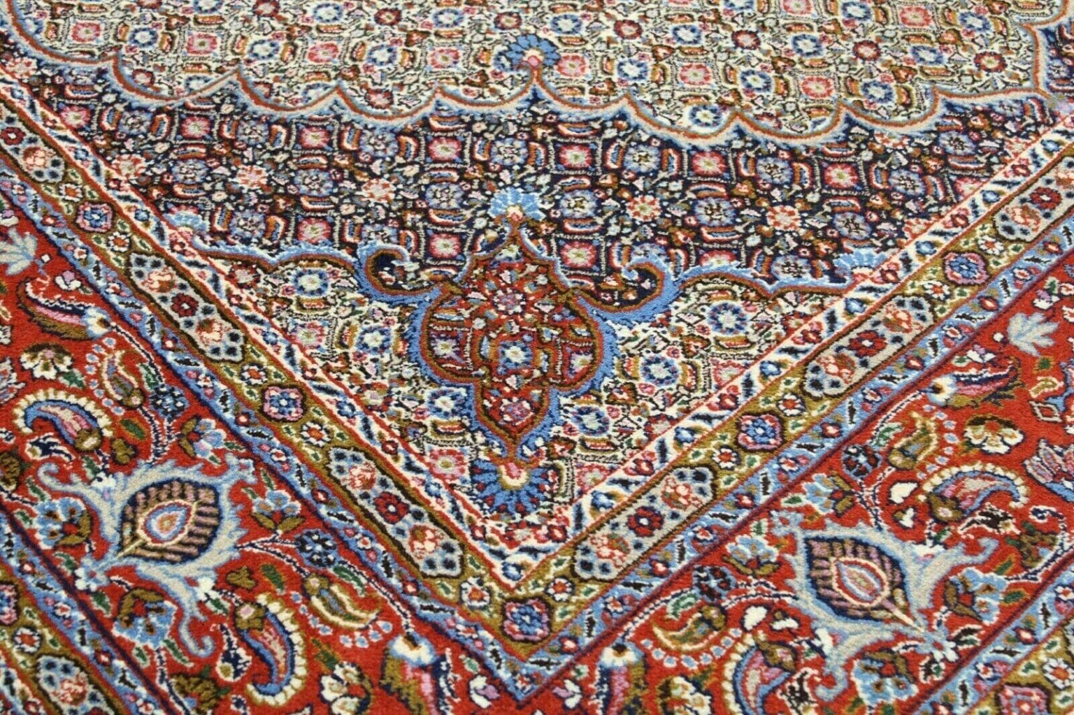 Persian Rug Moud 295 x 200 cm Silk Hand-knotted