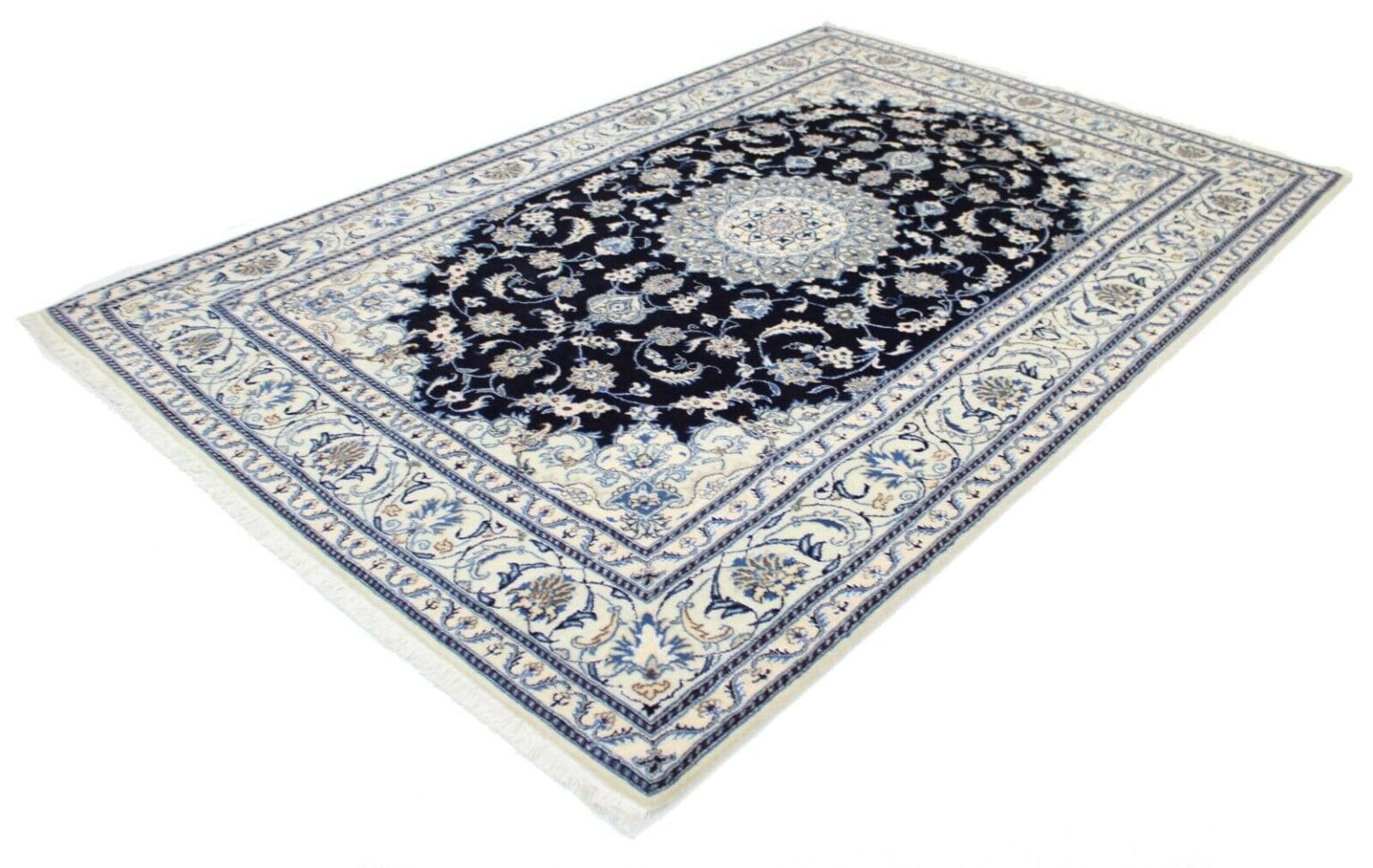 Persian Rug Nain 296 x 195 cm Wool Hand-knotted