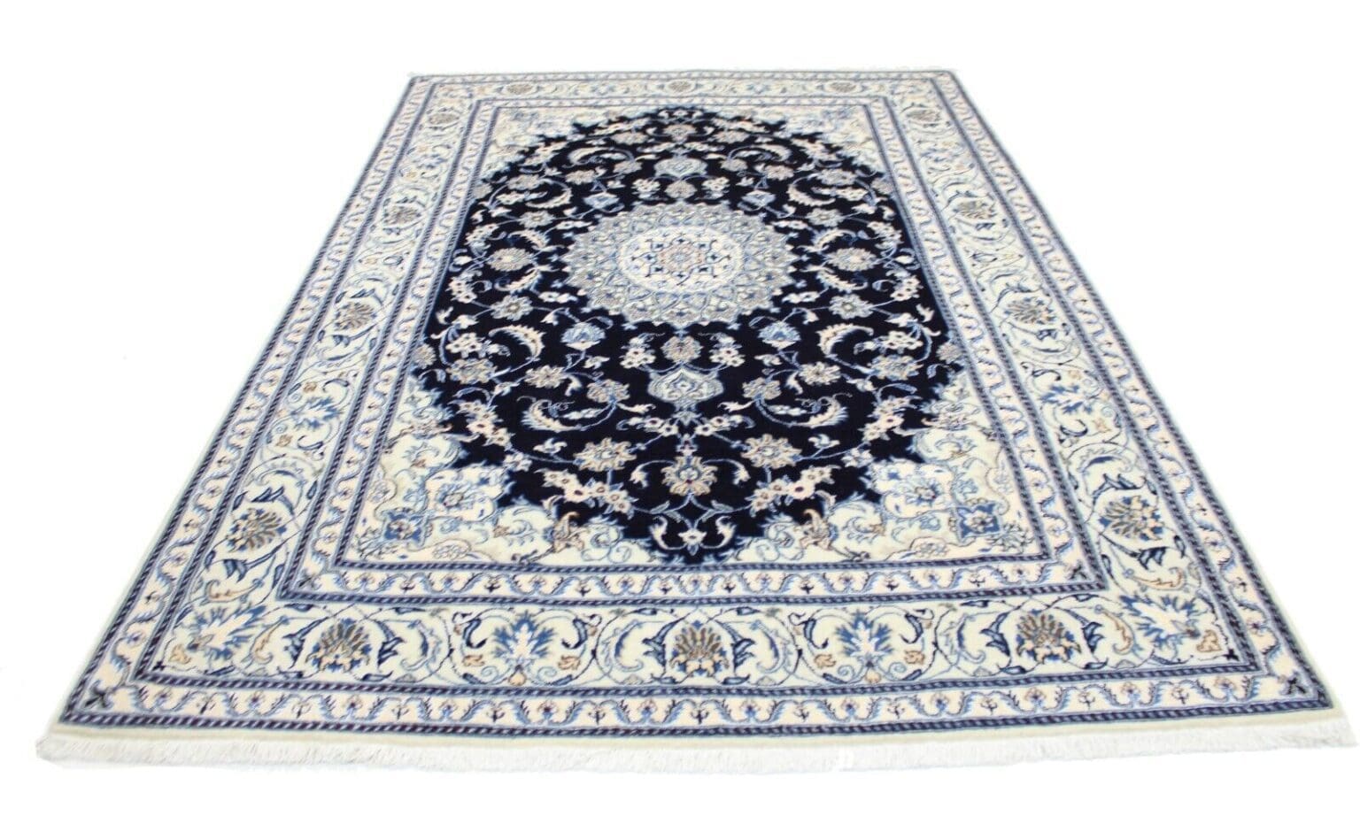 Persian Rug Nain 296 x 195 cm Wool Hand-knotted