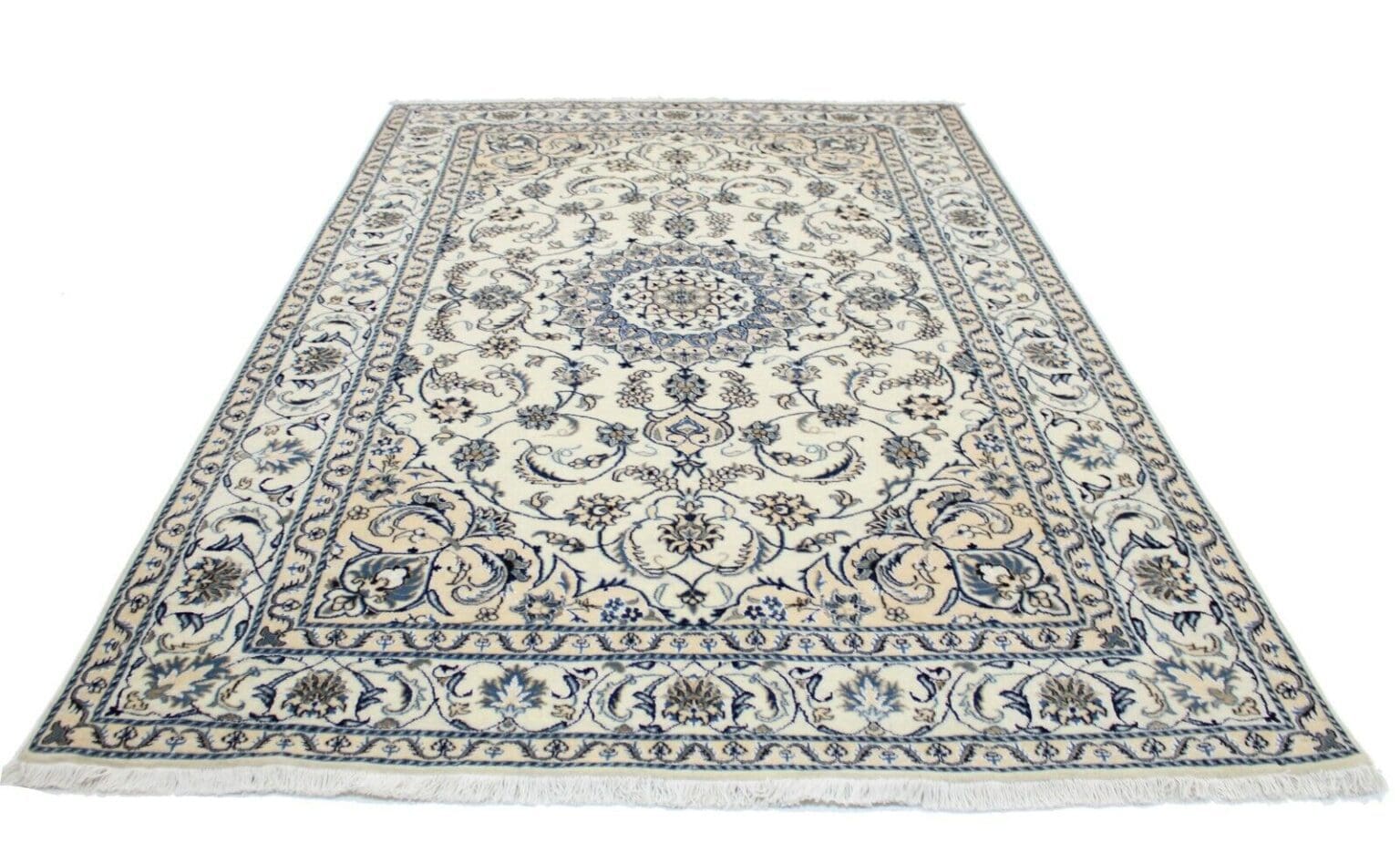 Persian Rug Nain 299 x 195 cm Wool Hand-knotted