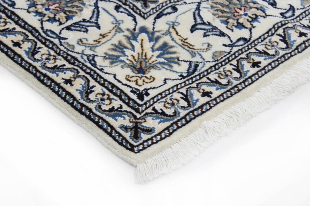 Persian Rug Nain Kashmir 200 x 192 cm Wool Hand-knotted