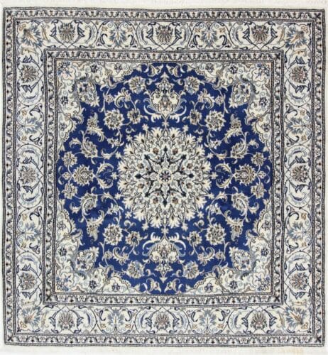 Persian Rug Nain Kashmir 200 x 192 cm Wool Hand-knotted