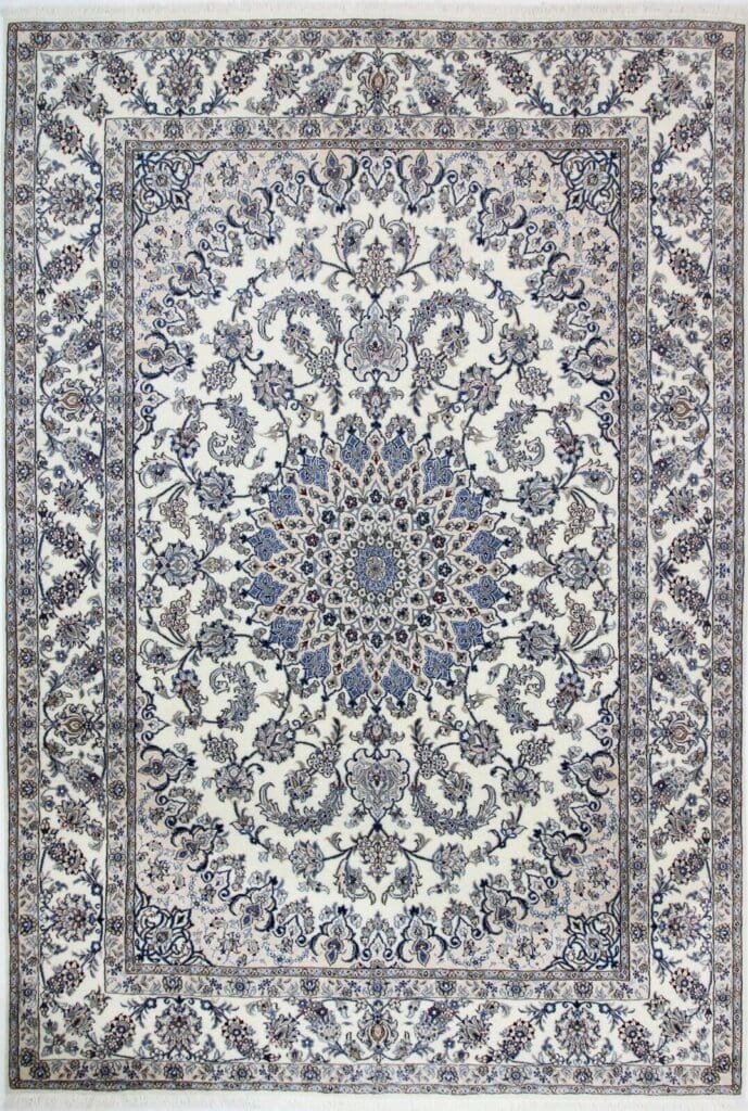 original-perserteppich-nain-360-x-245-cm-top-zustand-handgeknupft Persian Rug Nain 360 x 245 cm Wool Hand-knotted