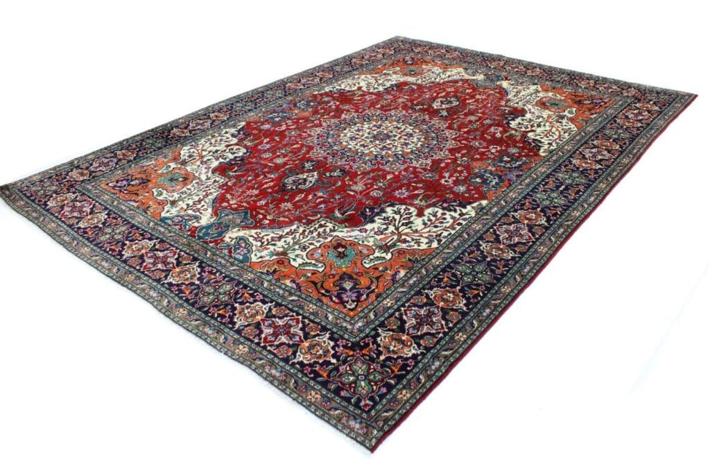 Persian Rug Tabriz 344 x 254 cm Wool Hand-knotted