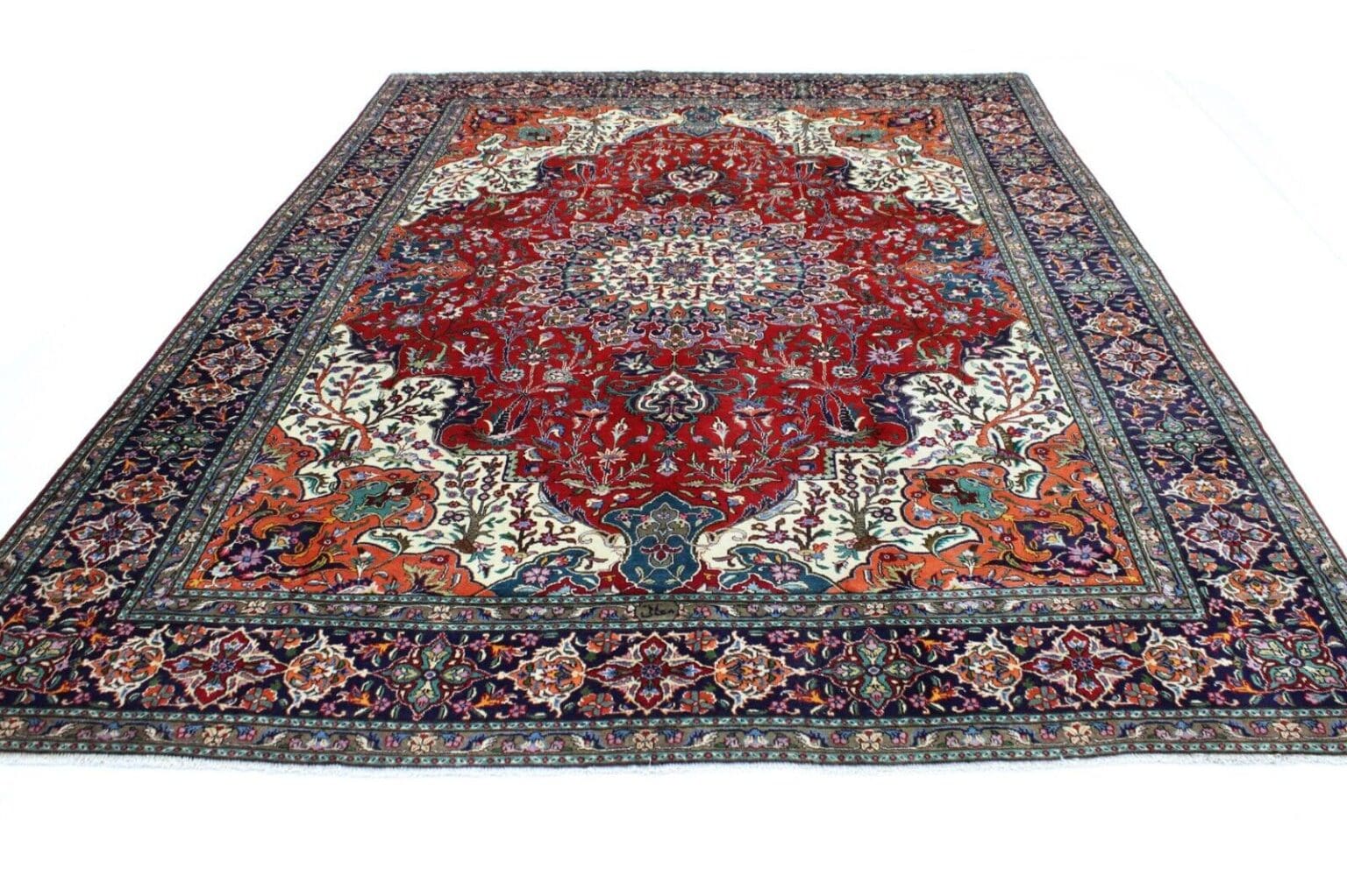 Persian Rug Tabriz 344 x 254 cm Wool Hand-knotted