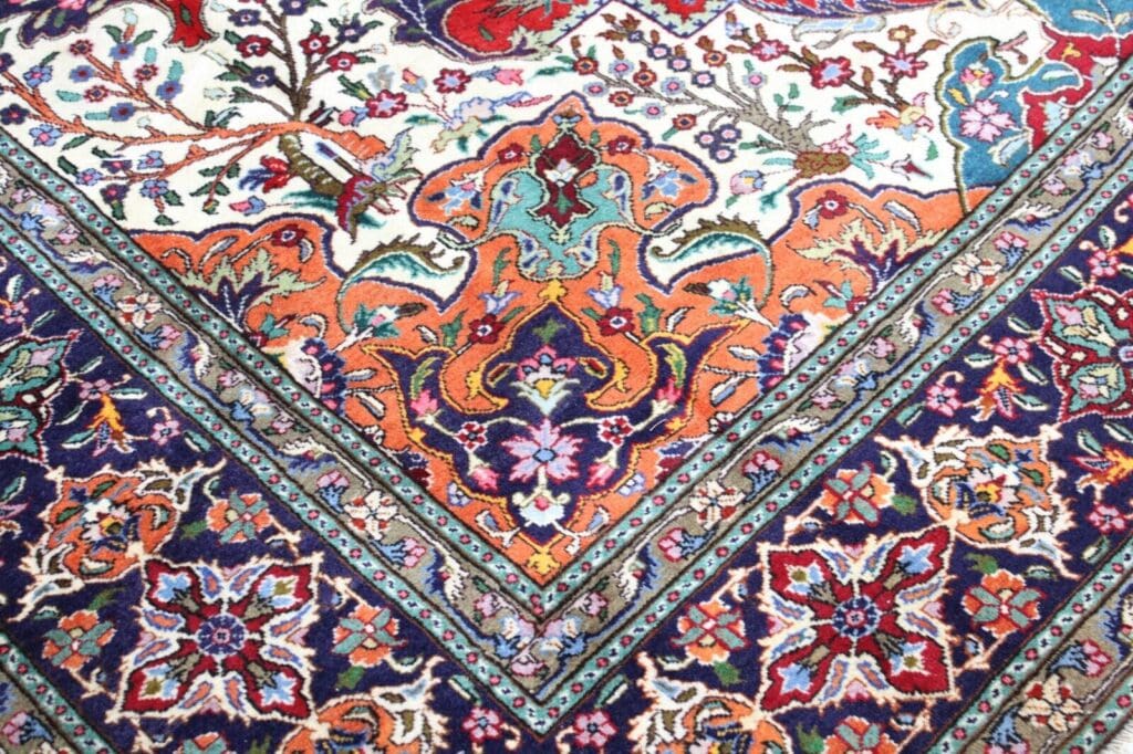 Persian Rug Tabriz 344 x 254 cm Wool Hand-knotted