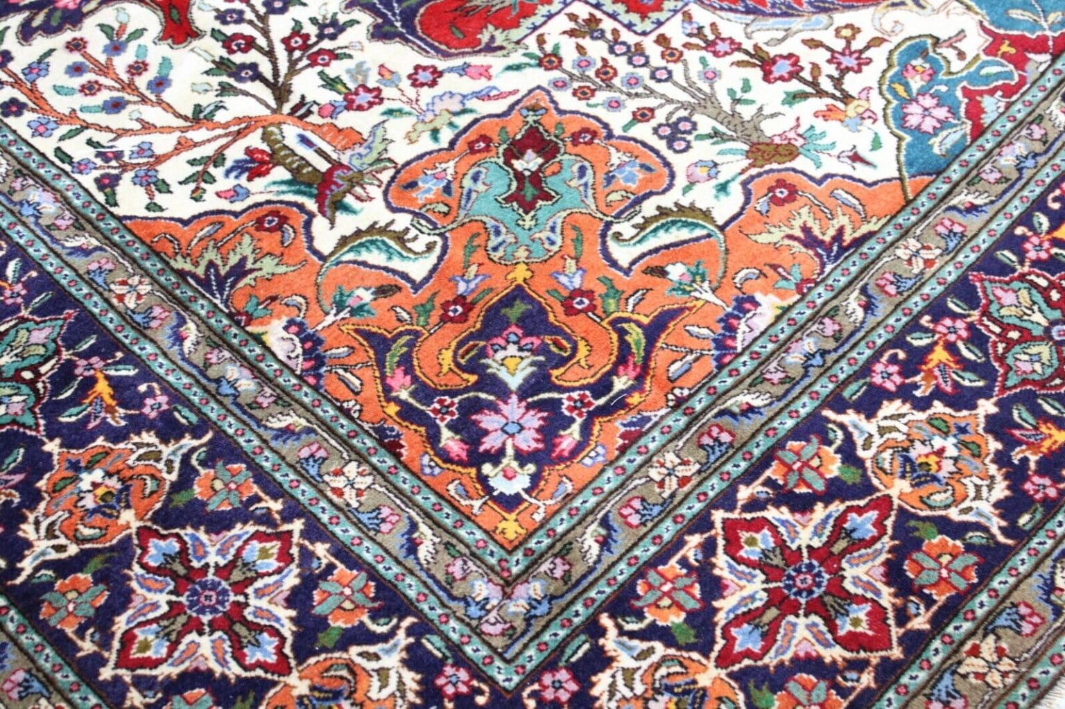 Persian Rug Tabriz 344 x 254 cm Wool Hand-knotted