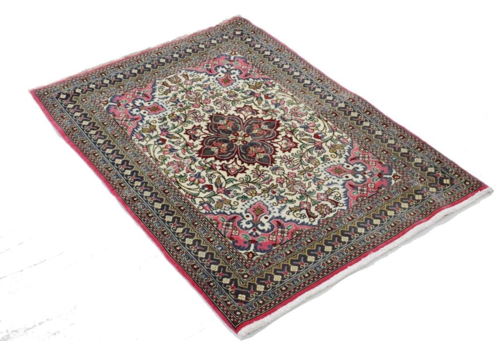 original-perserteppich-ghom-115x80-cm-handgeknupft-100-wolle-2 Persian Rug Qom 115 x 80 cm Wool Hand-knotted