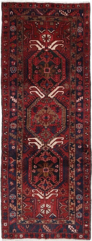 Persian Rug Meschkin Ardebil 328 x 123 cm Wool Hand-knotted