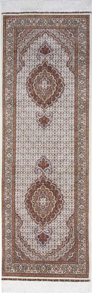 Persian Rug Tabriz 247 x 80 cm Wool Hand-knotted