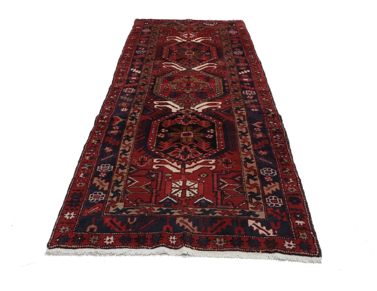 Persian Rug Meschkin Ardebil 328 x 123 cm Wool Hand-knotted
