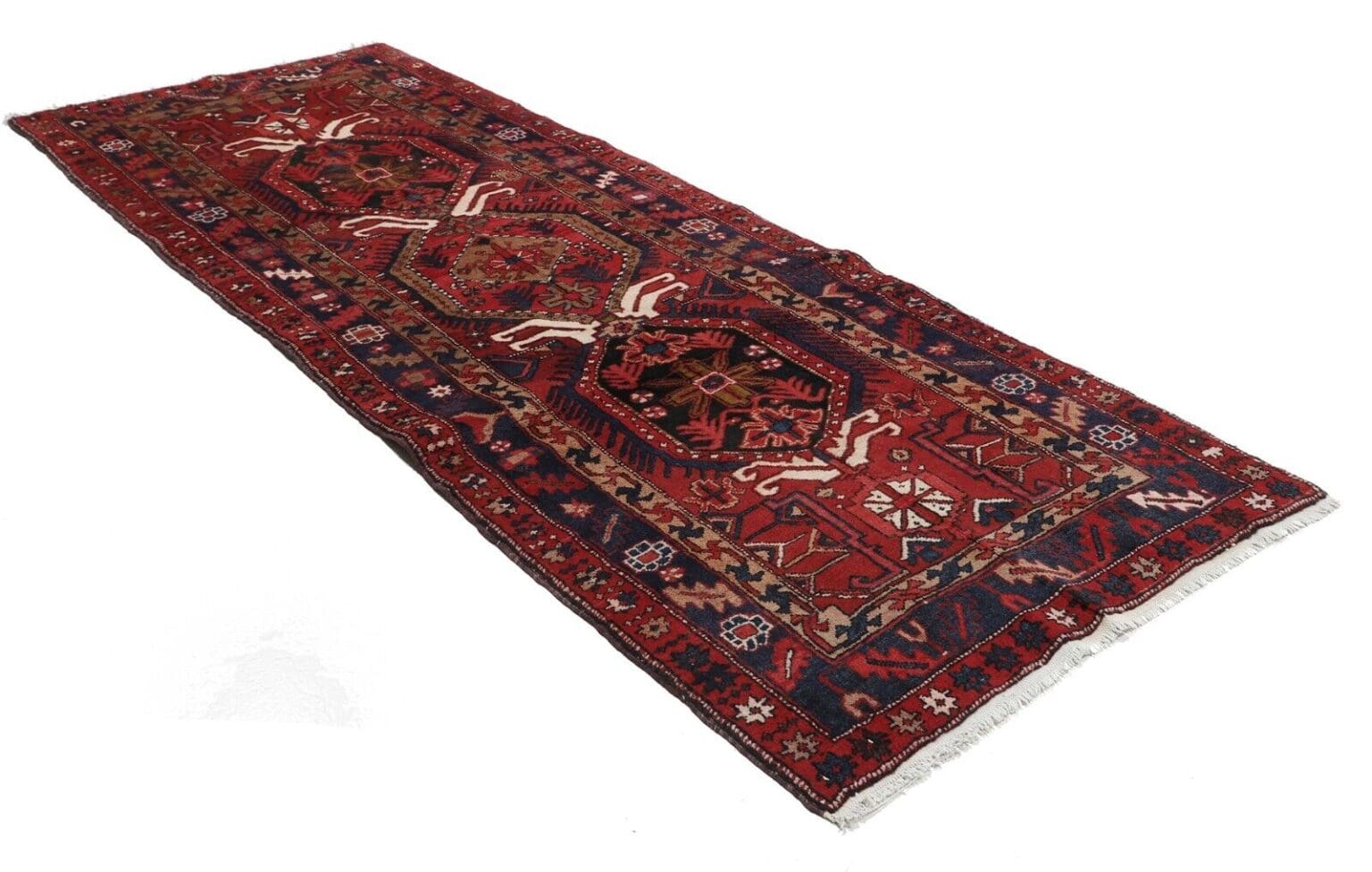Persian Rug Meschkin Ardebil 328 x 123 cm Wool Hand-knotted