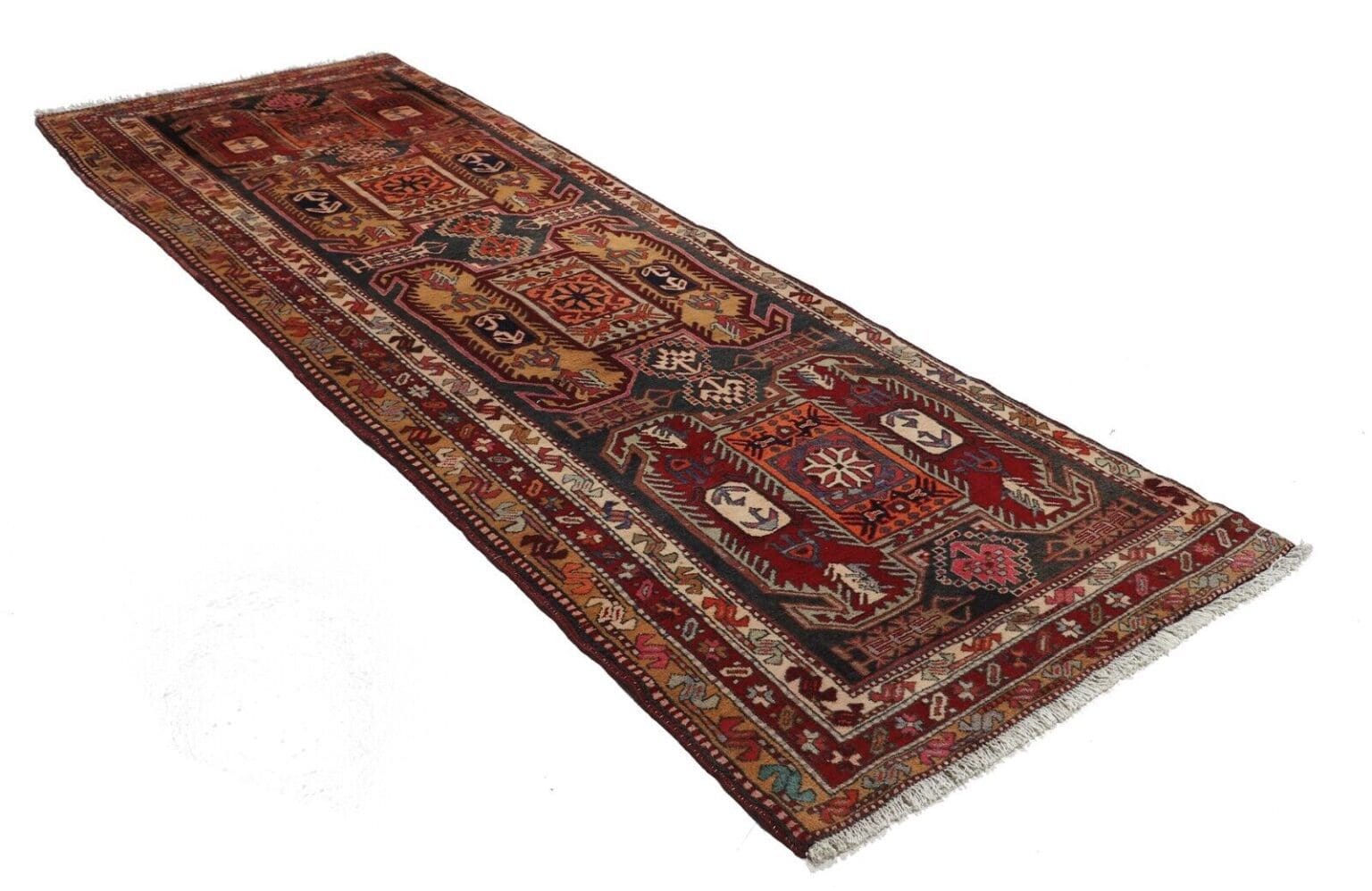 Persian Rug Meschkin Ardebil 328x109 cm Hand-knotted