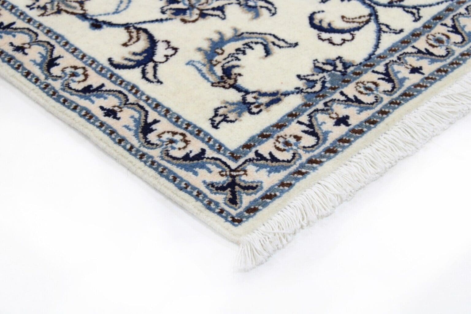 Persian Rug Nain 383 x 78 cm Wool Hand-knotted