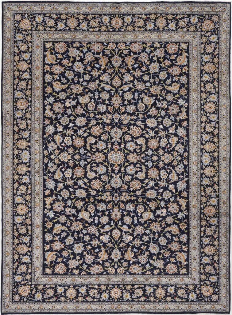Persian Rug Kashan 382 x 280 cm Wool Hand-knotted