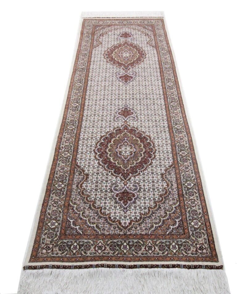 Persian Rug Tabriz 247 x 80 cm Wool Hand-knotted