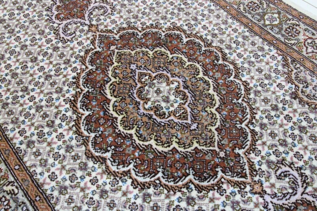 Persian Rug Tabriz 247 x 80 cm Wool Hand-knotted