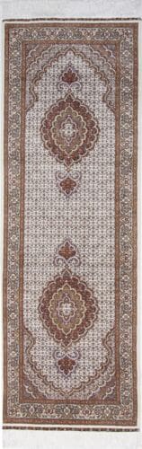 Persian Rug Tabriz 247 x 80 cm Wool Hand-knotted