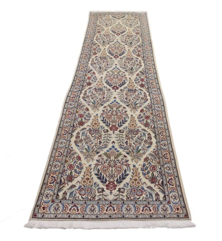 perserteppich-350x85-cm-nain-9la-seide-handgeknupft-orientteppich-2 Persian Rug Nain 350 x 85 cm Silk Hand-knotted