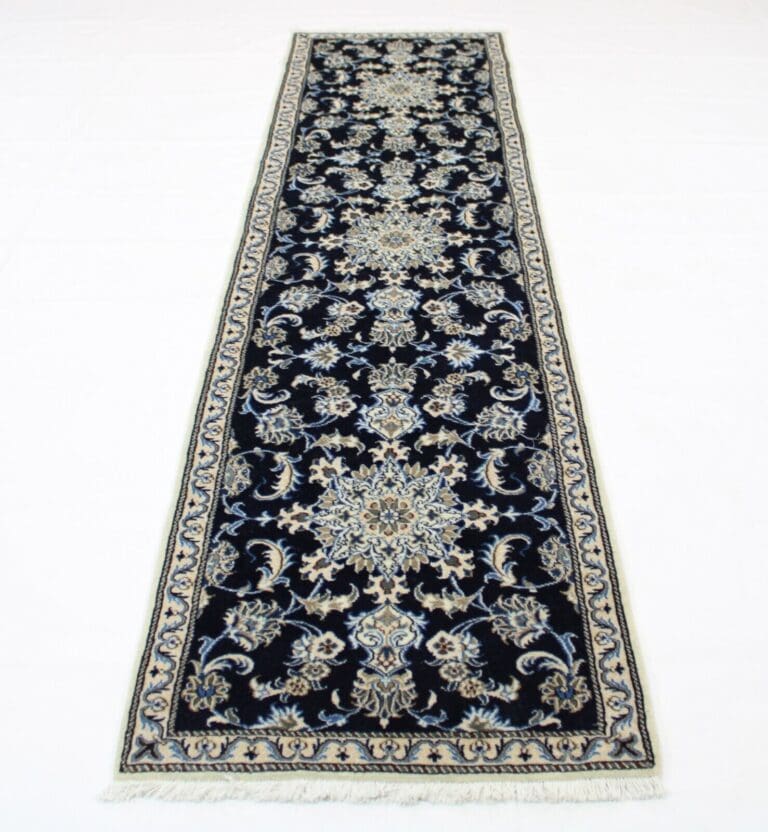 Persian Rug Nain 295 x 76 cm Wool Hand-knotted