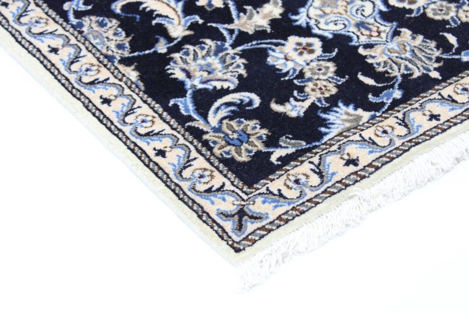 Persian Rug Nain 295 x 76 cm Wool Hand-knotted
