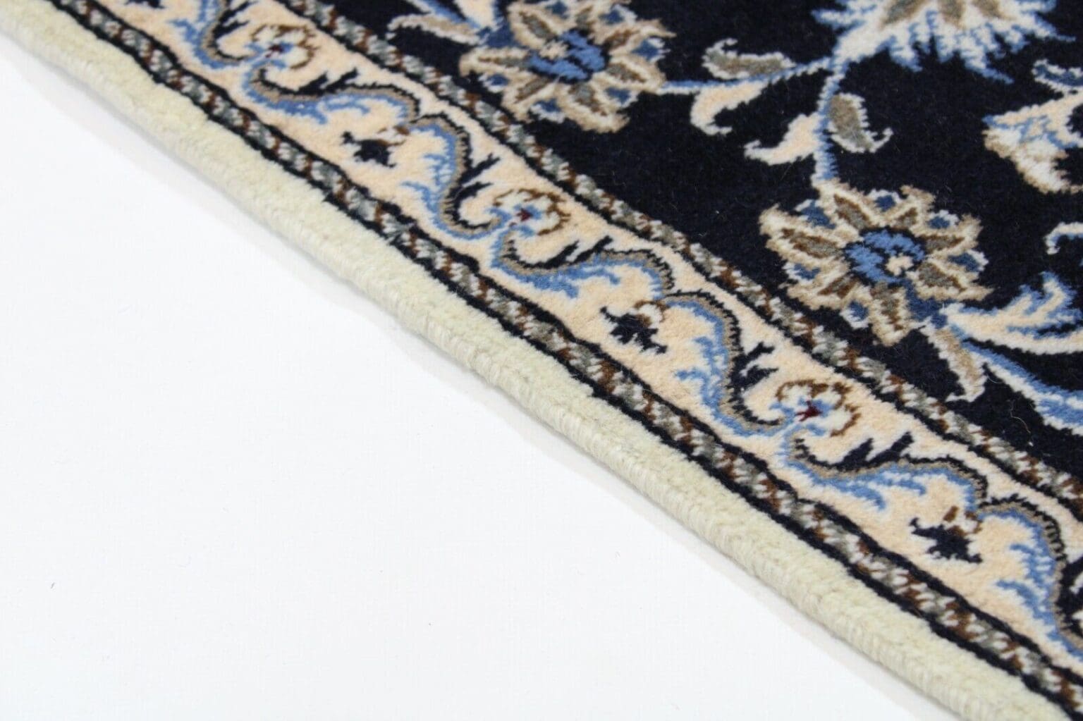 Persian Rug Nain 295 x 76 cm Wool Hand-knotted