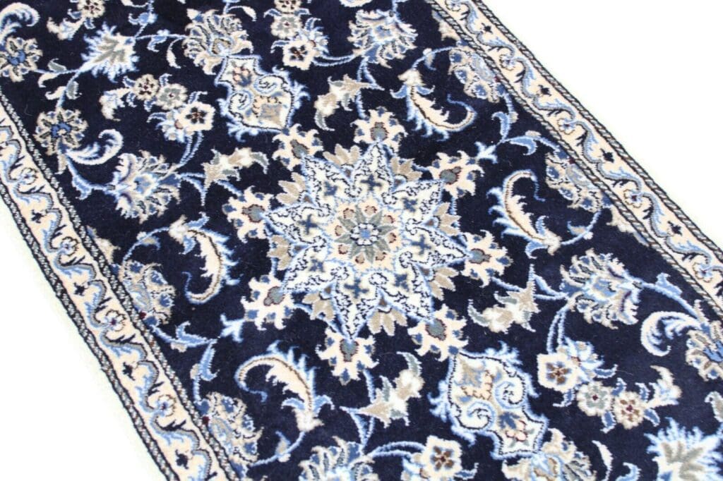 Persian Rug Nain 295 x 76 cm Wool Hand-knotted