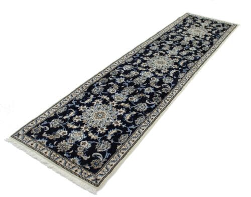 Persian Rug Nain 295 x 76 cm Wool Hand-knotted