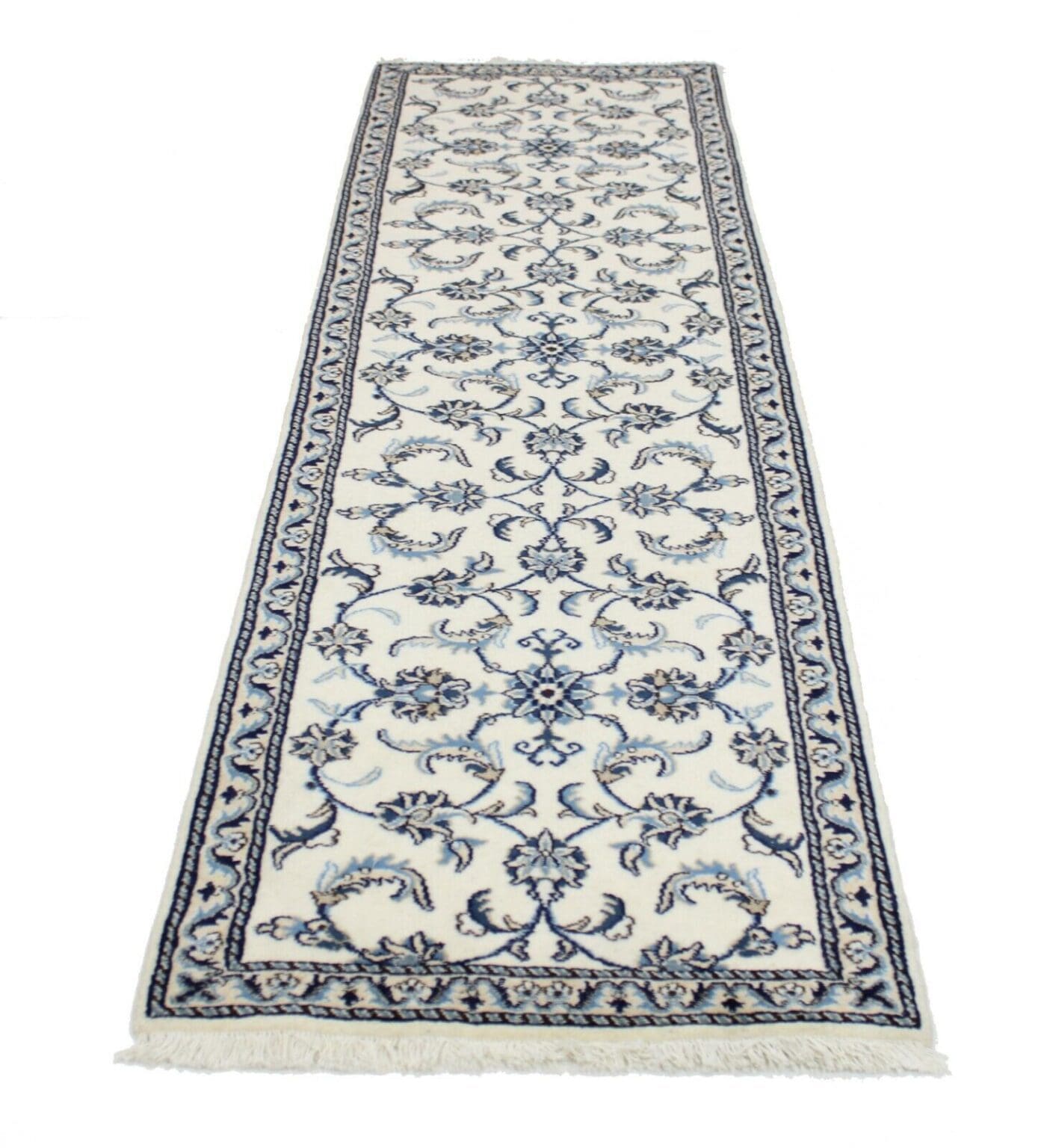 Persian Rug Nain 290 x 78 cm Wool Hand-knotted