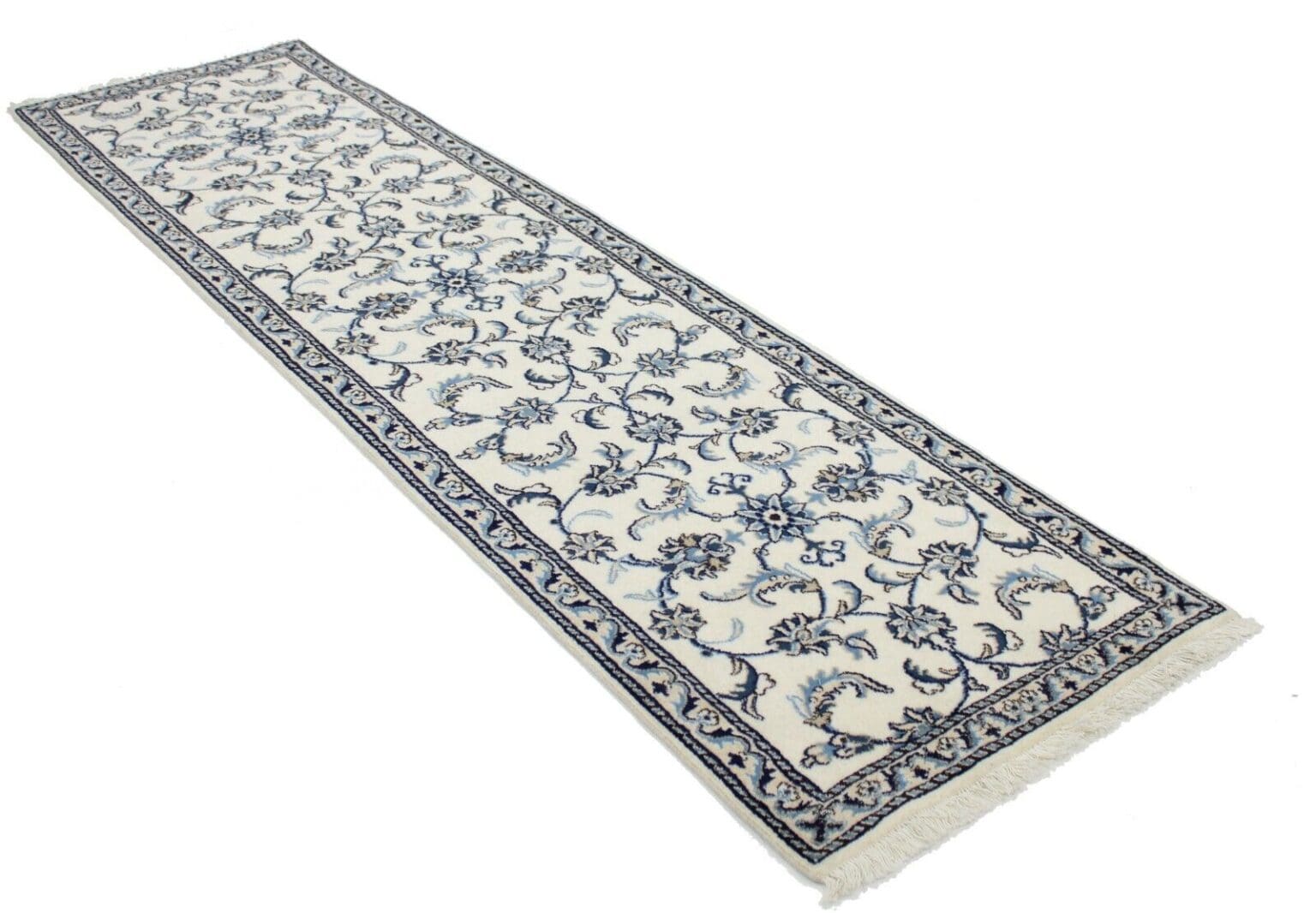 Persian Rug Nain 290 x 78 cm Wool Hand-knotted