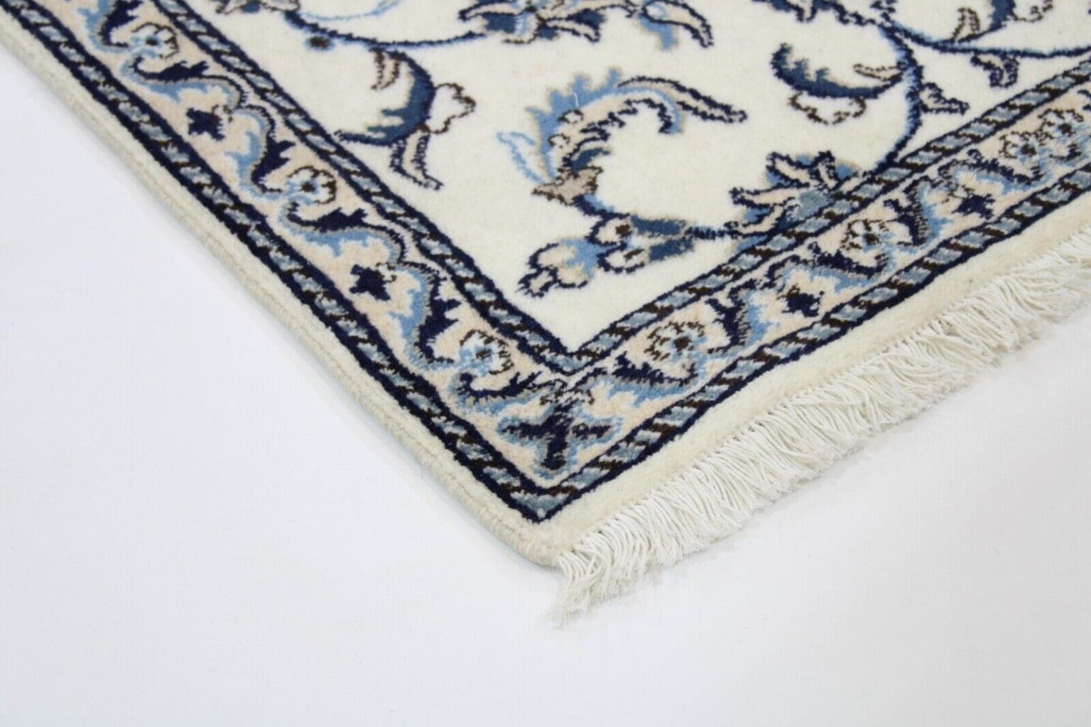 Persian Rug Nain 290 x 78 cm Wool Hand-knotted