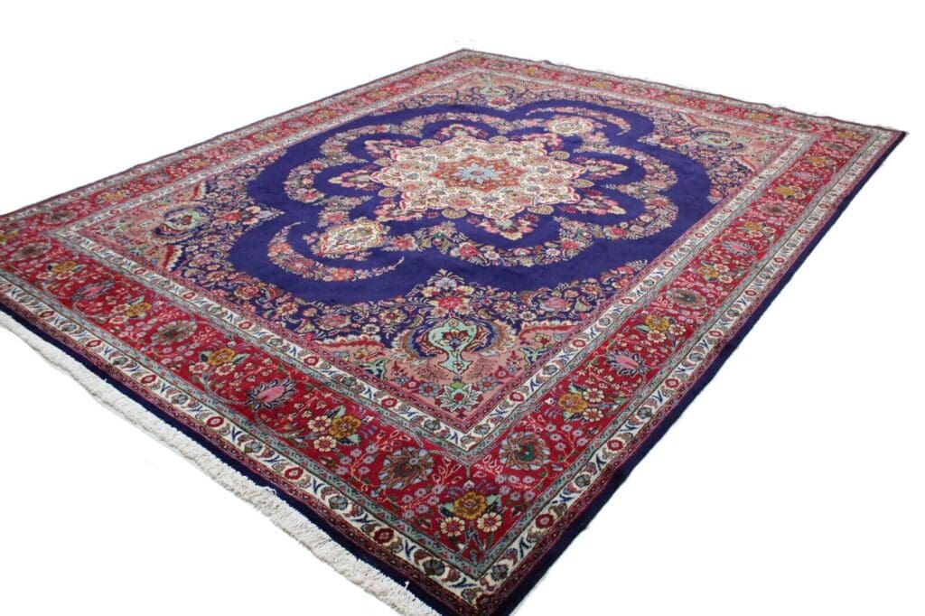 original-perserteppich-tabriz-390-x-303-cm-handgeknupft-wollteppich-1 Persian Rug Tabriz 390 x 303 cm Wool Hand-knotted