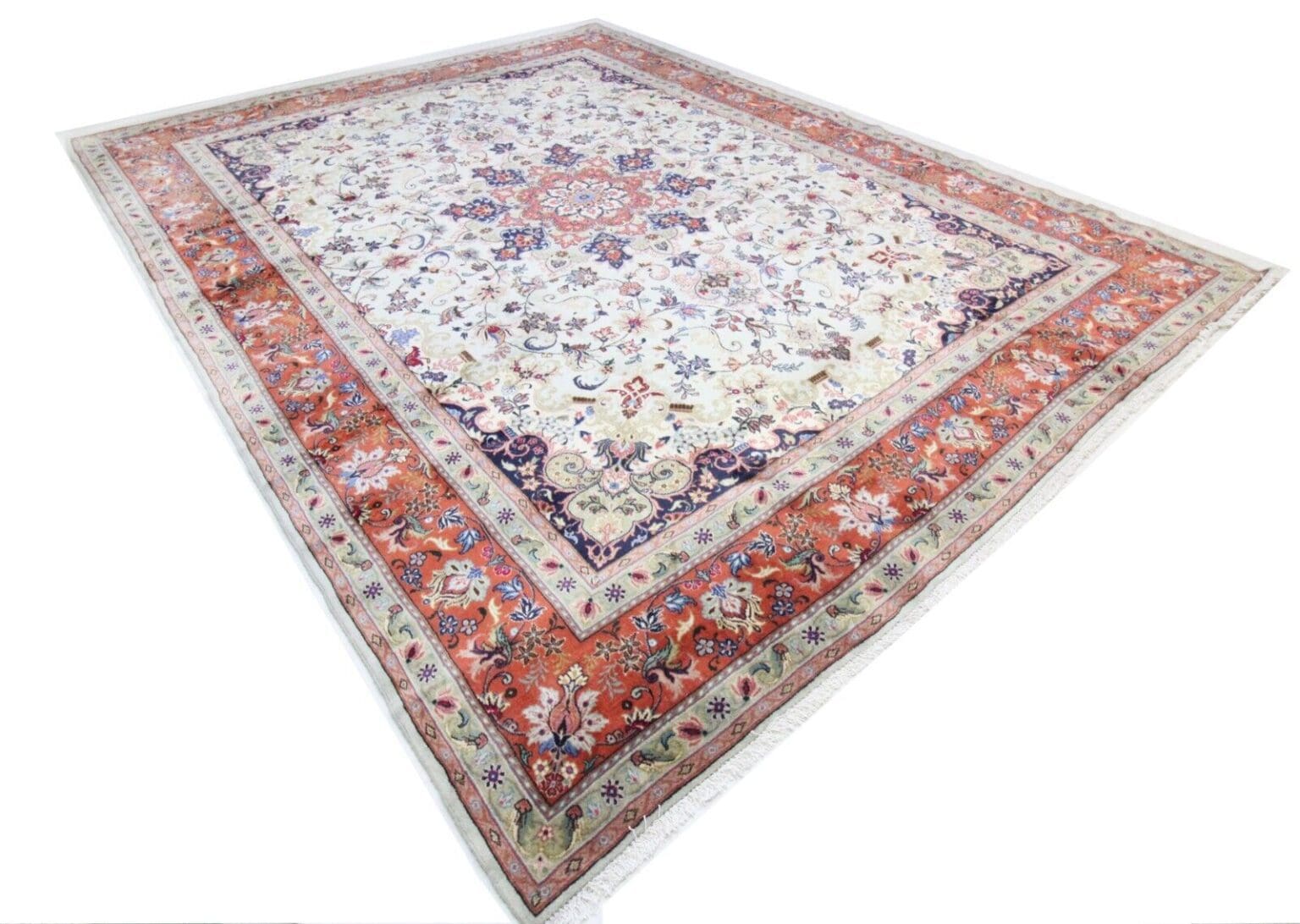original-perserteppich-tabriz-394x300-cm-handgeknupft-wollteppich-1 Persian Rug Tabriz 394 x 300 cm Wool Hand-knotted
