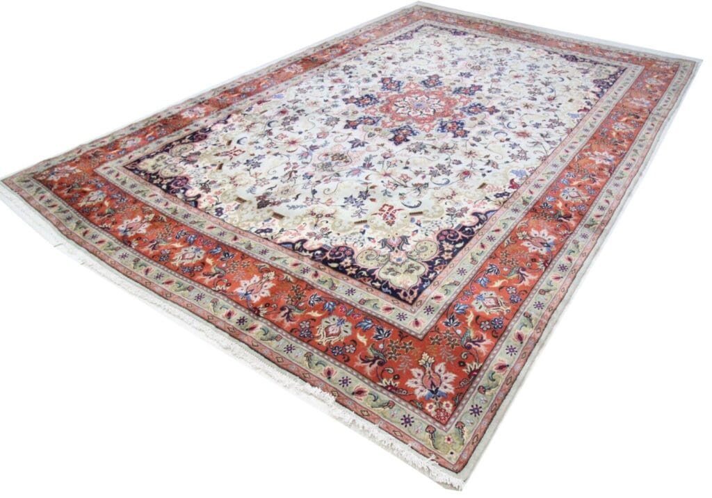 original-perserteppich-tabriz-394x300-cm-handgeknupft-wollteppich-3 Persian Rug Tabriz 394 x 300 cm Wool Hand-knotted